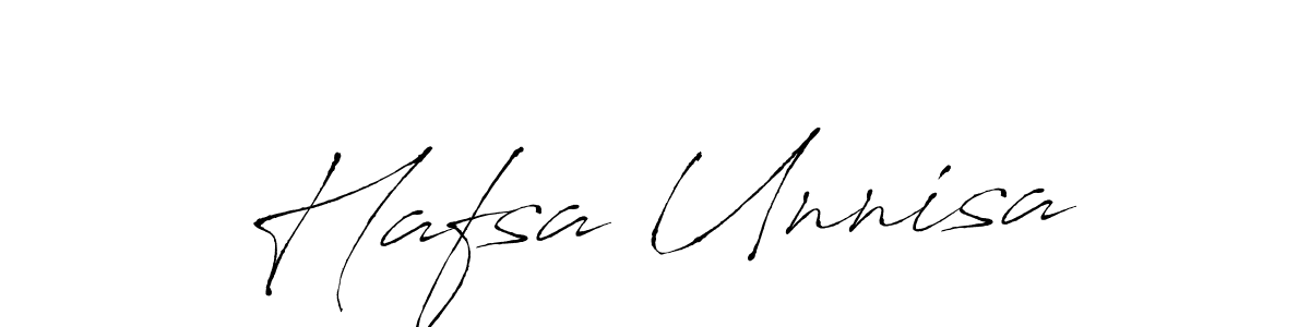 Hafsa Unnisa stylish signature style. Best Handwritten Sign (Antro_Vectra) for my name. Handwritten Signature Collection Ideas for my name Hafsa Unnisa. Hafsa Unnisa signature style 6 images and pictures png