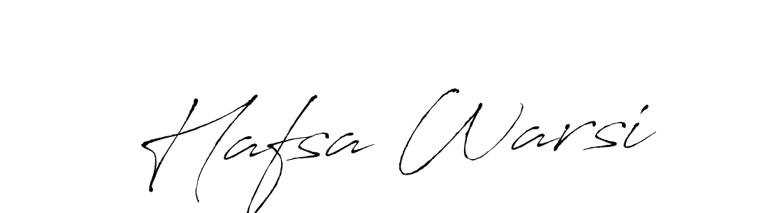 Also we have Hafsa Warsi name is the best signature style. Create professional handwritten signature collection using Antro_Vectra autograph style. Hafsa Warsi signature style 6 images and pictures png