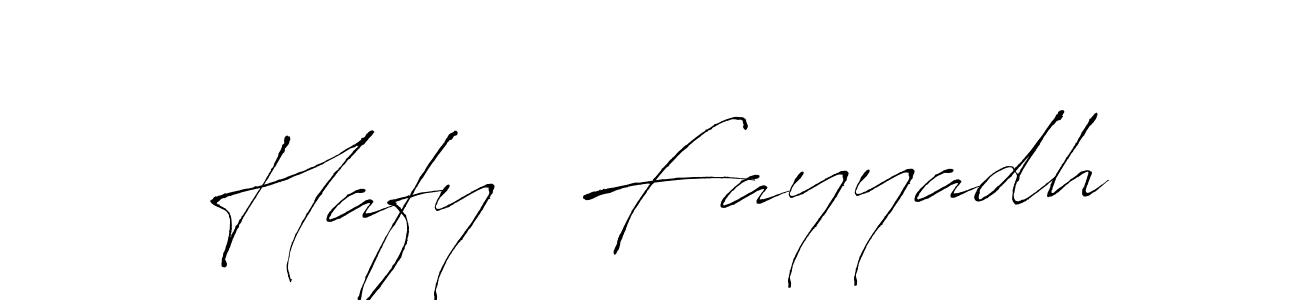 Also we have Hafy  Fayyadh name is the best signature style. Create professional handwritten signature collection using Antro_Vectra autograph style. Hafy  Fayyadh signature style 6 images and pictures png
