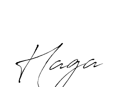 How to make Haga signature? Antro_Vectra is a professional autograph style. Create handwritten signature for Haga name. Haga signature style 6 images and pictures png