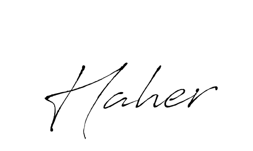 Also You can easily find your signature by using the search form. We will create Haher name handwritten signature images for you free of cost using Antro_Vectra sign style. Haher signature style 6 images and pictures png