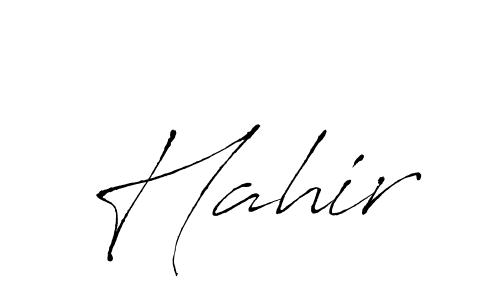 This is the best signature style for the Hahir name. Also you like these signature font (Antro_Vectra). Mix name signature. Hahir signature style 6 images and pictures png