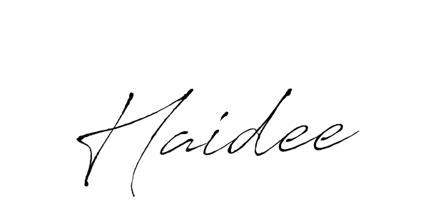 if you are searching for the best signature style for your name Haidee. so please give up your signature search. here we have designed multiple signature styles  using Antro_Vectra. Haidee signature style 6 images and pictures png