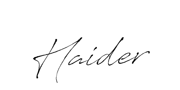 Similarly Antro_Vectra is the best handwritten signature design. Signature creator online .You can use it as an online autograph creator for name Haider. Haider signature style 6 images and pictures png