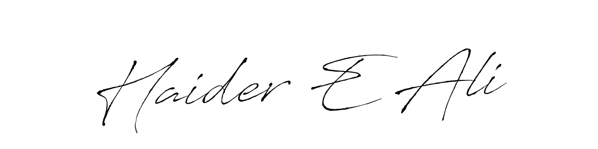 You should practise on your own different ways (Antro_Vectra) to write your name (Haider E Ali) in signature. don't let someone else do it for you. Haider E Ali signature style 6 images and pictures png