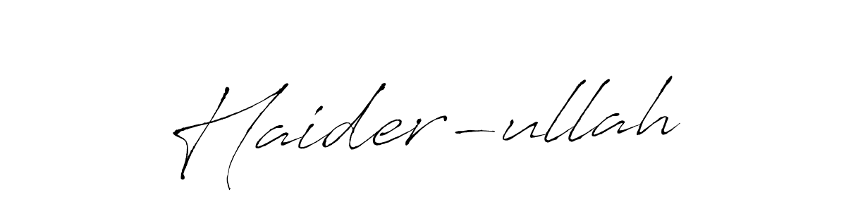 It looks lik you need a new signature style for name Haider-ullah. Design unique handwritten (Antro_Vectra) signature with our free signature maker in just a few clicks. Haider-ullah signature style 6 images and pictures png