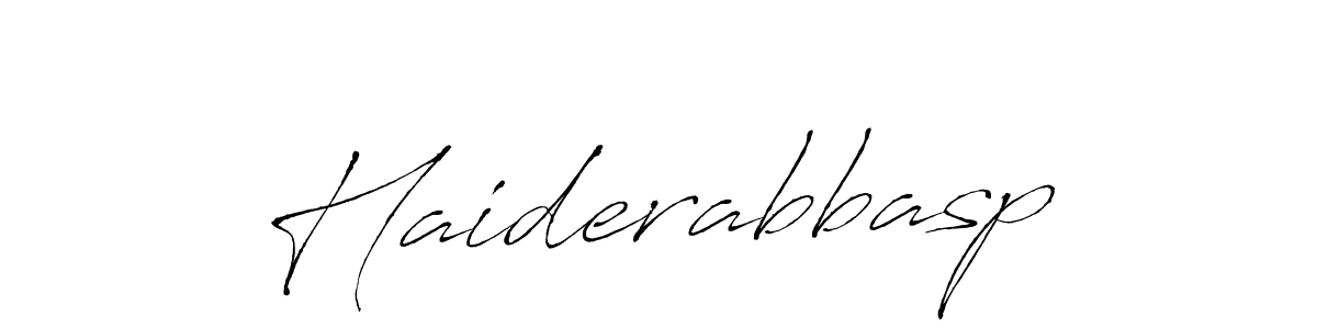 Use a signature maker to create a handwritten signature online. With this signature software, you can design (Antro_Vectra) your own signature for name Haiderabbasp. Haiderabbasp signature style 6 images and pictures png