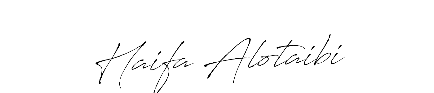 Best and Professional Signature Style for Haifa Alotaibi. Antro_Vectra Best Signature Style Collection. Haifa Alotaibi signature style 6 images and pictures png