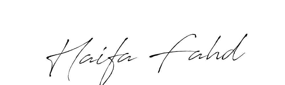 Use a signature maker to create a handwritten signature online. With this signature software, you can design (Antro_Vectra) your own signature for name Haifa Fahd. Haifa Fahd signature style 6 images and pictures png