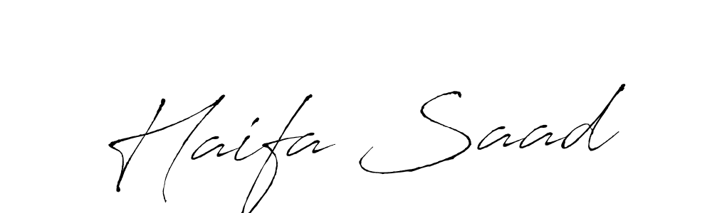Also we have Haifa Saad name is the best signature style. Create professional handwritten signature collection using Antro_Vectra autograph style. Haifa Saad signature style 6 images and pictures png