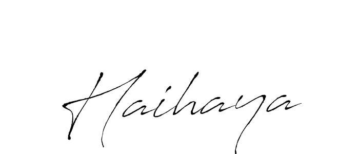 How to make Haihaya name signature. Use Antro_Vectra style for creating short signs online. This is the latest handwritten sign. Haihaya signature style 6 images and pictures png