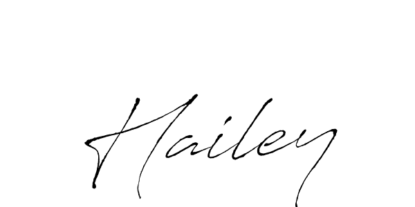 Hailey stylish signature style. Best Handwritten Sign (Antro_Vectra) for my name. Handwritten Signature Collection Ideas for my name Hailey. Hailey signature style 6 images and pictures png