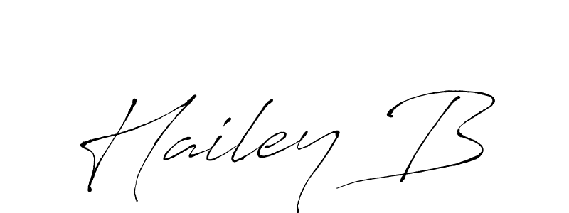 Once you've used our free online signature maker to create your best signature Antro_Vectra style, it's time to enjoy all of the benefits that Hailey B name signing documents. Hailey B signature style 6 images and pictures png