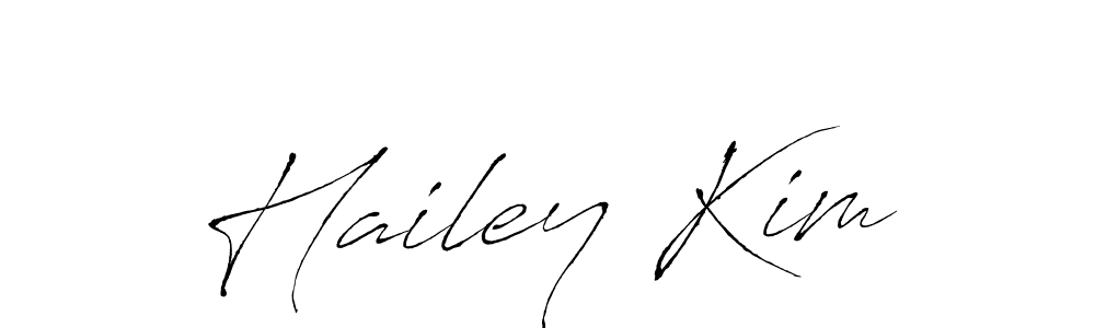 if you are searching for the best signature style for your name Hailey Kim. so please give up your signature search. here we have designed multiple signature styles  using Antro_Vectra. Hailey Kim signature style 6 images and pictures png