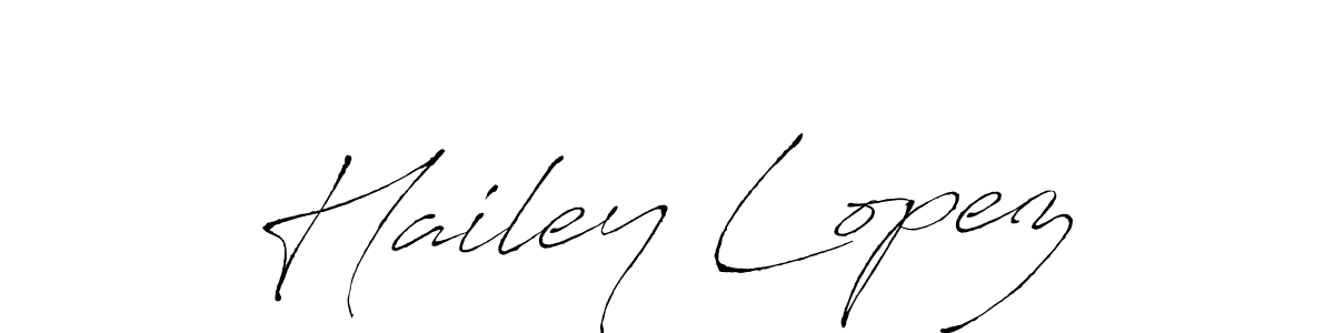 You should practise on your own different ways (Antro_Vectra) to write your name (Hailey Lopez) in signature. don't let someone else do it for you. Hailey Lopez signature style 6 images and pictures png