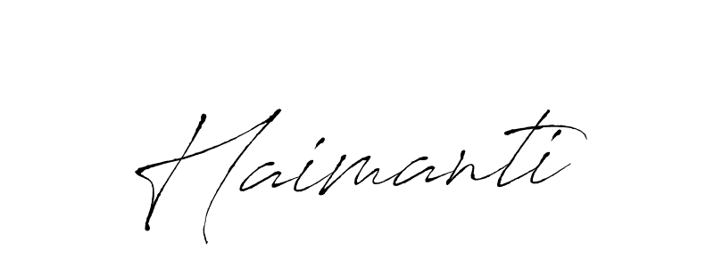 Also You can easily find your signature by using the search form. We will create Haimanti name handwritten signature images for you free of cost using Antro_Vectra sign style. Haimanti signature style 6 images and pictures png