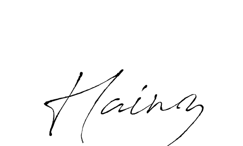 How to make Hainz signature? Antro_Vectra is a professional autograph style. Create handwritten signature for Hainz name. Hainz signature style 6 images and pictures png