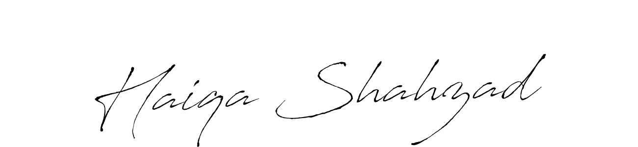 Also we have Haiqa Shahzad name is the best signature style. Create professional handwritten signature collection using Antro_Vectra autograph style. Haiqa Shahzad signature style 6 images and pictures png