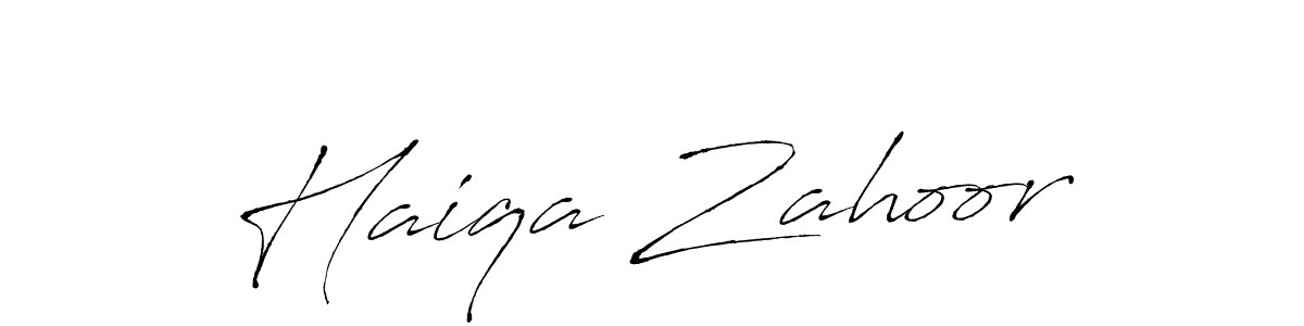 It looks lik you need a new signature style for name Haiqa Zahoor. Design unique handwritten (Antro_Vectra) signature with our free signature maker in just a few clicks. Haiqa Zahoor signature style 6 images and pictures png