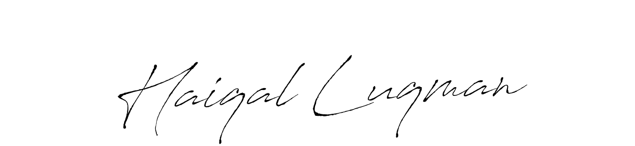 You can use this online signature creator to create a handwritten signature for the name Haiqal Luqman. This is the best online autograph maker. Haiqal Luqman signature style 6 images and pictures png