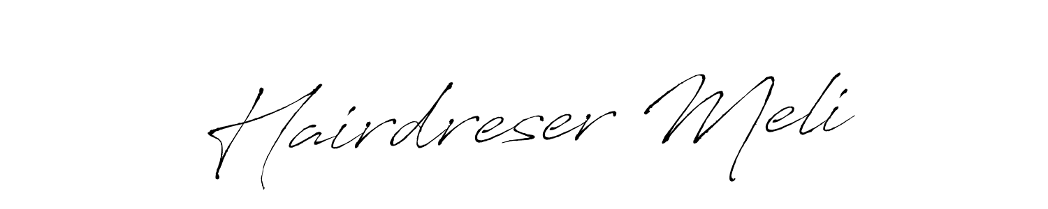 Make a beautiful signature design for name Hairdreser Meli. Use this online signature maker to create a handwritten signature for free. Hairdreser Meli signature style 6 images and pictures png