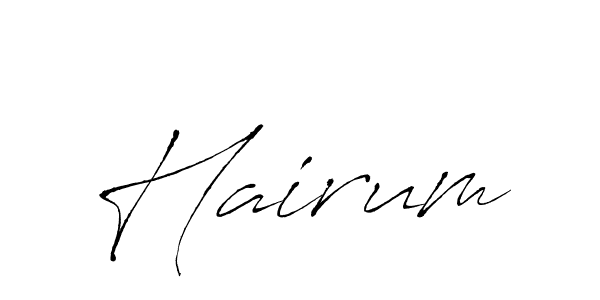 Also we have Hairum name is the best signature style. Create professional handwritten signature collection using Antro_Vectra autograph style. Hairum signature style 6 images and pictures png
