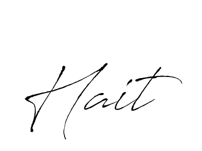 You can use this online signature creator to create a handwritten signature for the name Hait. This is the best online autograph maker. Hait signature style 6 images and pictures png