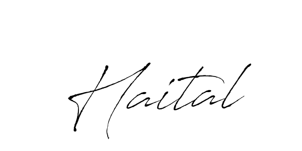 How to make Haital signature? Antro_Vectra is a professional autograph style. Create handwritten signature for Haital name. Haital signature style 6 images and pictures png