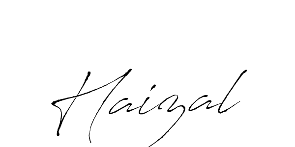 How to make Haizal name signature. Use Antro_Vectra style for creating short signs online. This is the latest handwritten sign. Haizal signature style 6 images and pictures png