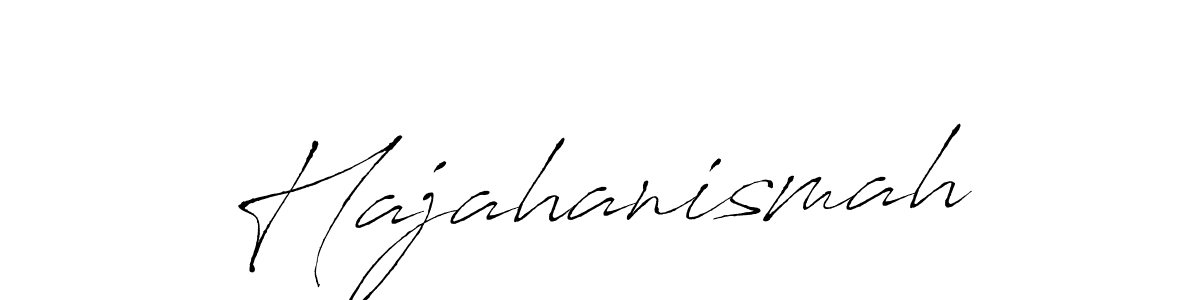 It looks lik you need a new signature style for name Hajahanismah. Design unique handwritten (Antro_Vectra) signature with our free signature maker in just a few clicks. Hajahanismah signature style 6 images and pictures png