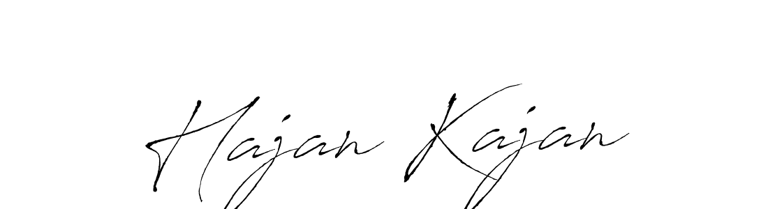 Use a signature maker to create a handwritten signature online. With this signature software, you can design (Antro_Vectra) your own signature for name Hajan Kajan. Hajan Kajan signature style 6 images and pictures png