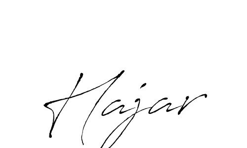 Hajar stylish signature style. Best Handwritten Sign (Antro_Vectra) for my name. Handwritten Signature Collection Ideas for my name Hajar. Hajar signature style 6 images and pictures png