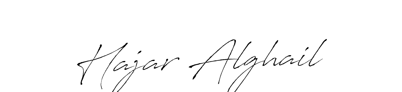 How to make Hajar Alghail signature? Antro_Vectra is a professional autograph style. Create handwritten signature for Hajar Alghail name. Hajar Alghail signature style 6 images and pictures png