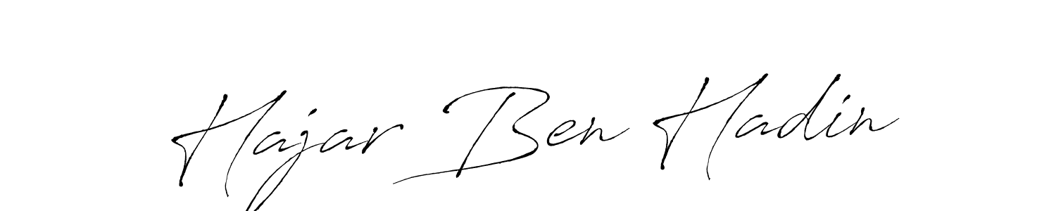 Antro_Vectra is a professional signature style that is perfect for those who want to add a touch of class to their signature. It is also a great choice for those who want to make their signature more unique. Get Hajar Ben Hadin name to fancy signature for free. Hajar Ben Hadin signature style 6 images and pictures png
