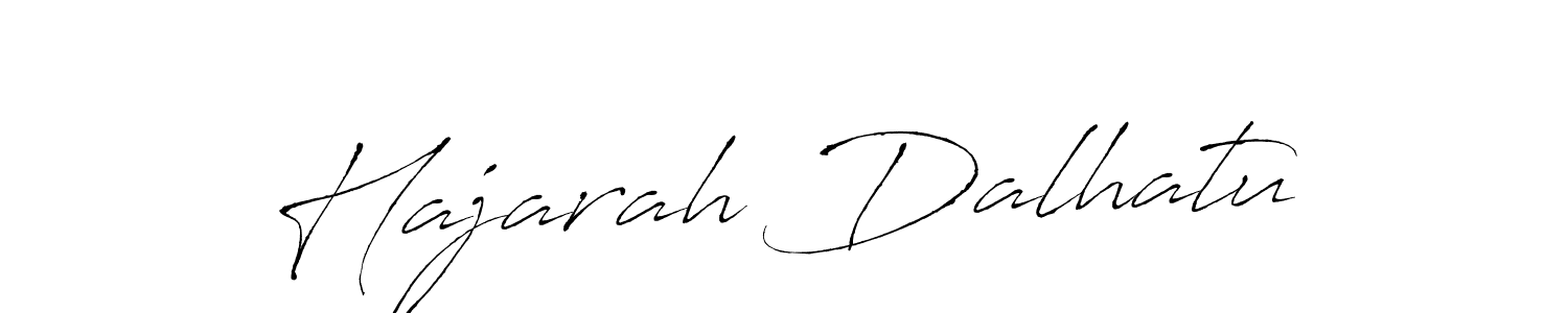 The best way (Antro_Vectra) to make a short signature is to pick only two or three words in your name. The name Hajarah Dalhatu include a total of six letters. For converting this name. Hajarah Dalhatu signature style 6 images and pictures png