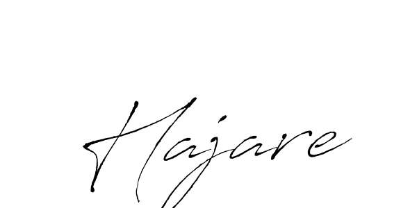 How to make Hajare signature? Antro_Vectra is a professional autograph style. Create handwritten signature for Hajare name. Hajare signature style 6 images and pictures png