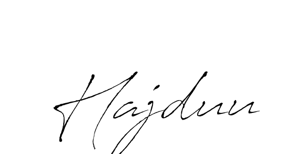 Similarly Antro_Vectra is the best handwritten signature design. Signature creator online .You can use it as an online autograph creator for name Hajduu. Hajduu signature style 6 images and pictures png