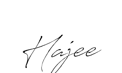 How to make Hajee signature? Antro_Vectra is a professional autograph style. Create handwritten signature for Hajee name. Hajee signature style 6 images and pictures png