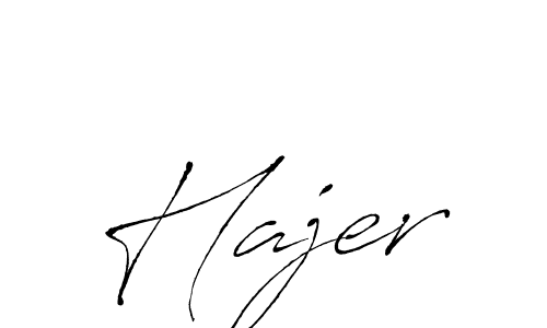 Antro_Vectra is a professional signature style that is perfect for those who want to add a touch of class to their signature. It is also a great choice for those who want to make their signature more unique. Get Hajer name to fancy signature for free. Hajer signature style 6 images and pictures png