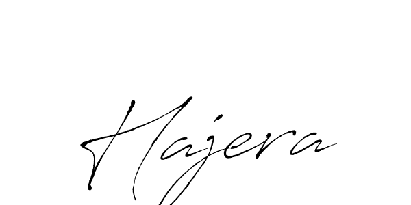 The best way (Antro_Vectra) to make a short signature is to pick only two or three words in your name. The name Hajera include a total of six letters. For converting this name. Hajera signature style 6 images and pictures png