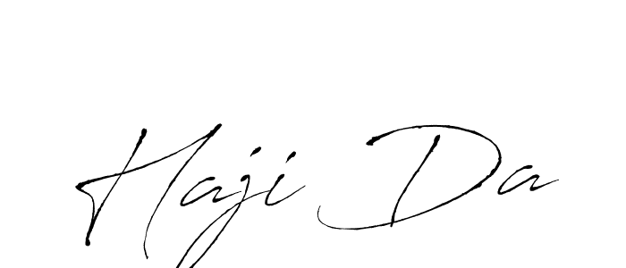 Antro_Vectra is a professional signature style that is perfect for those who want to add a touch of class to their signature. It is also a great choice for those who want to make their signature more unique. Get Haji Da name to fancy signature for free. Haji Da signature style 6 images and pictures png