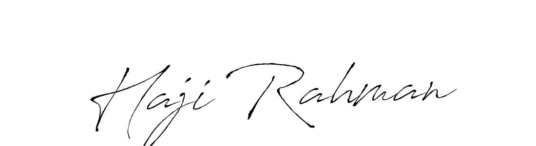 How to make Haji Rahman signature? Antro_Vectra is a professional autograph style. Create handwritten signature for Haji Rahman name. Haji Rahman signature style 6 images and pictures png
