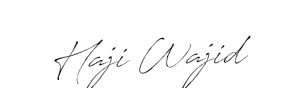 It looks lik you need a new signature style for name Haji Wajid. Design unique handwritten (Antro_Vectra) signature with our free signature maker in just a few clicks. Haji Wajid signature style 6 images and pictures png