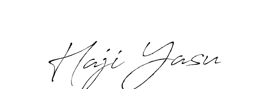 The best way (Antro_Vectra) to make a short signature is to pick only two or three words in your name. The name Haji Yasu include a total of six letters. For converting this name. Haji Yasu signature style 6 images and pictures png