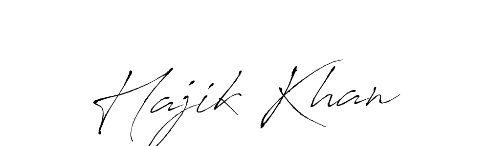 This is the best signature style for the Hajik Khan name. Also you like these signature font (Antro_Vectra). Mix name signature. Hajik Khan signature style 6 images and pictures png