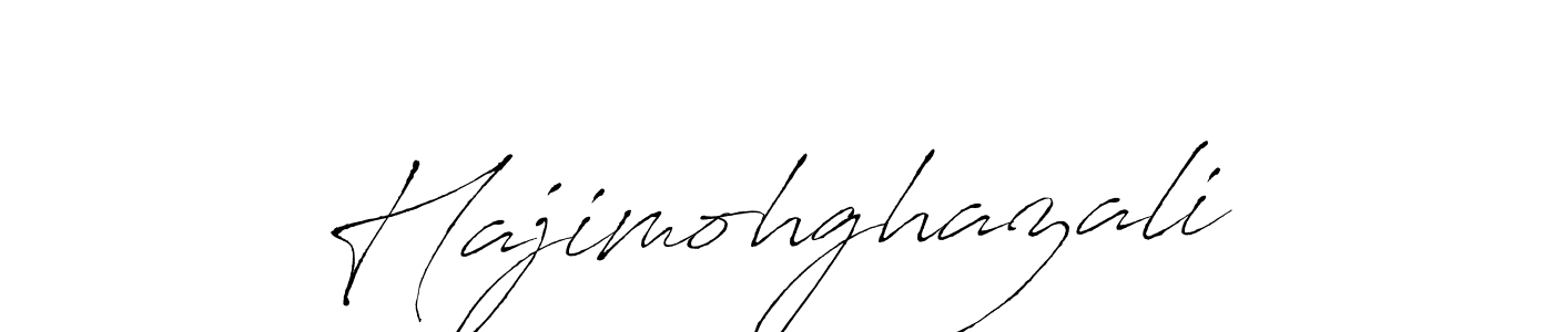 This is the best signature style for the Hajimohghazali name. Also you like these signature font (Antro_Vectra). Mix name signature. Hajimohghazali signature style 6 images and pictures png