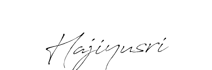 Hajiyusri stylish signature style. Best Handwritten Sign (Antro_Vectra) for my name. Handwritten Signature Collection Ideas for my name Hajiyusri. Hajiyusri signature style 6 images and pictures png
