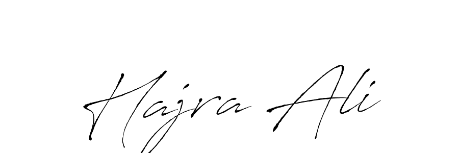 You should practise on your own different ways (Antro_Vectra) to write your name (Hajra Ali) in signature. don't let someone else do it for you. Hajra Ali signature style 6 images and pictures png