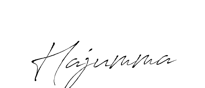 How to make Hajumma signature? Antro_Vectra is a professional autograph style. Create handwritten signature for Hajumma name. Hajumma signature style 6 images and pictures png