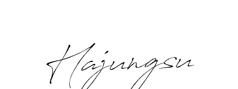 Hajungsu stylish signature style. Best Handwritten Sign (Antro_Vectra) for my name. Handwritten Signature Collection Ideas for my name Hajungsu. Hajungsu signature style 6 images and pictures png